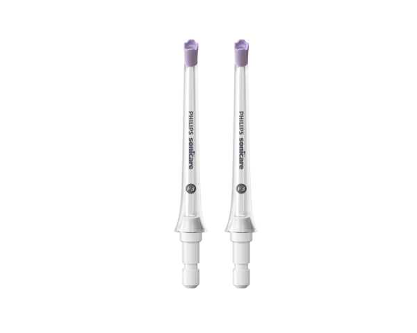 Philips Sonicare F1 Hx3042 Interdental Dysepåsætning Til Oral Udskylning Pakke Med 2 For Sonicare Power Flosser 3000 Hx3711