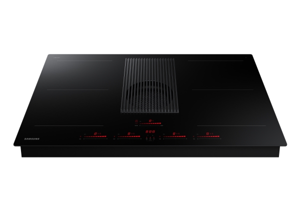 Samsung Nz84t9747vk/ur Svart Inbyggd 83 Cm Zoninduktionshall Keramik 4 Zoner