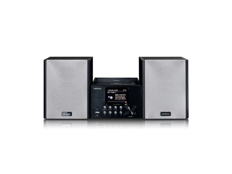 Musikcenter Zassenhaus Lenco 250 Home Audio Mini System Sort