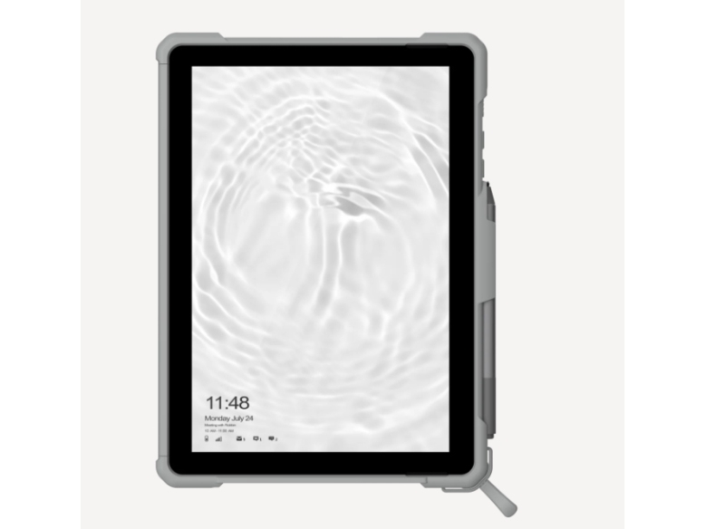 Uag Plasma Obudowa Ochronna Z Wbudowana Podstawka Oraz Paskiem Na Ramie I Dlon Do Microsoft Surface Go 1/2/3 Wersja Oem White/gray