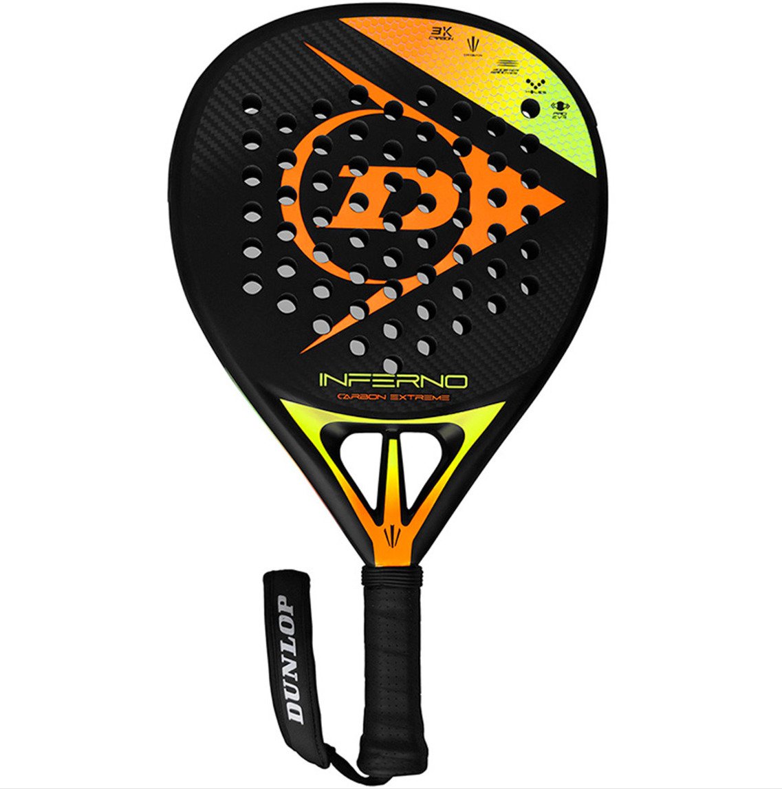 Dunlop Padel Raket Dunlop Inferno Carbon Extreme 370G