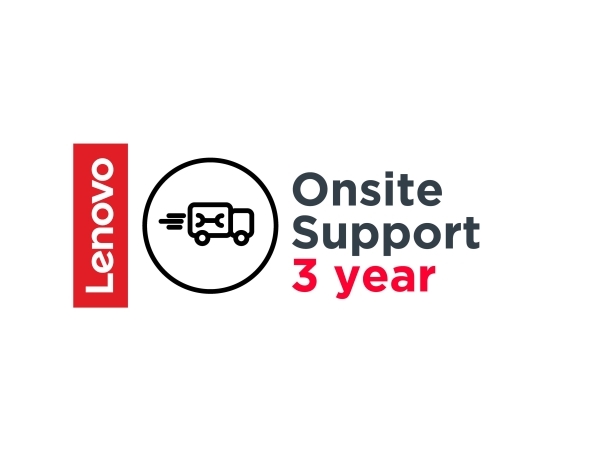 Lenovo Onsite Upgrade - Utvidet Serviceavtale - Deler Og Arbeid (For System Med 1-Års Deponerings- Eller Bære-Inn-Garanti) - 3 År (Fra Opprinnelig Kjøpsdato For Utstyret) - På Stedet - For K14 Gen 1  Thinkbook 14 G6 Abp  14S Yoga G2 Iap  16 G6 Abp