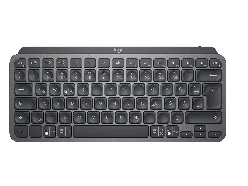 Logitech Mx Keys Mini For Business Tangentbord Bakgrundsbelyst Trådlös Bluetooth Le Qwerty Internationell Engelska Grafit