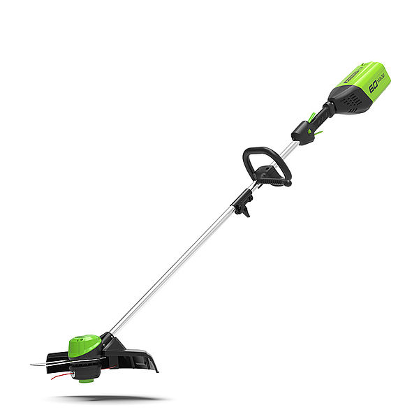 Greenworks Gd60lt, Græstrimmer, 40 Cm, D-Loop Håndtag, 2 Mm, Sort, Grøn, Grå, Batteri