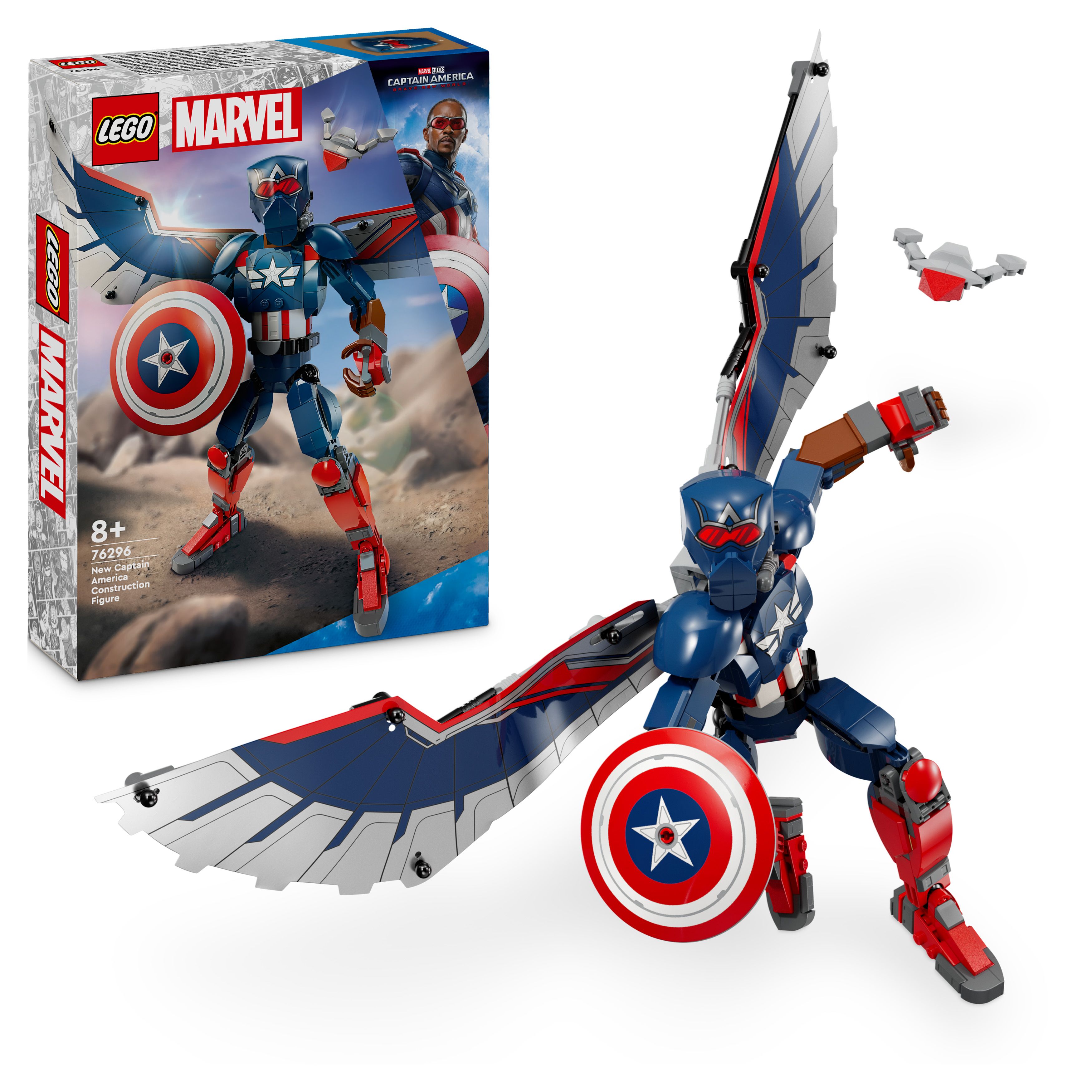 Lego Super Heroes Marvel 76296 Byggfigur Nya Captain America