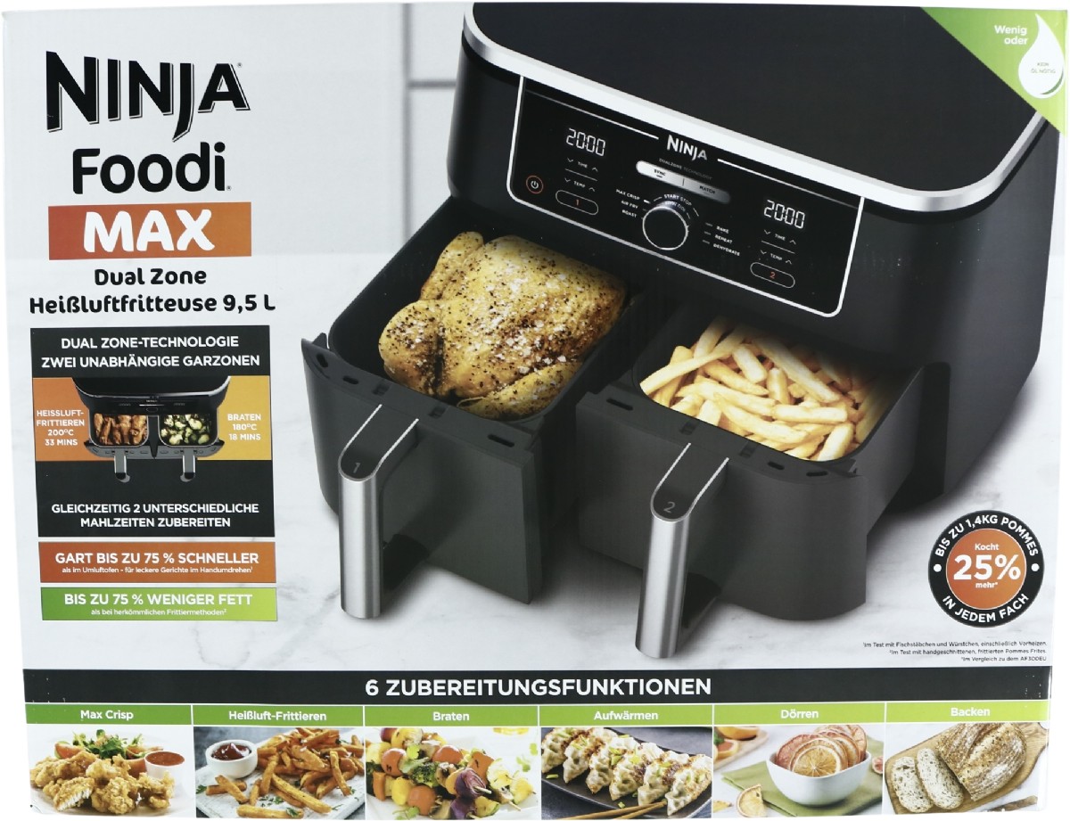 Ninja Af400eu Max Dual Zone Airfryer