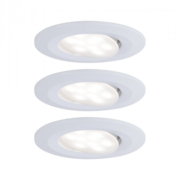 Paulmann 999.31 Rund Tak Vit Plast Ip65 Ii