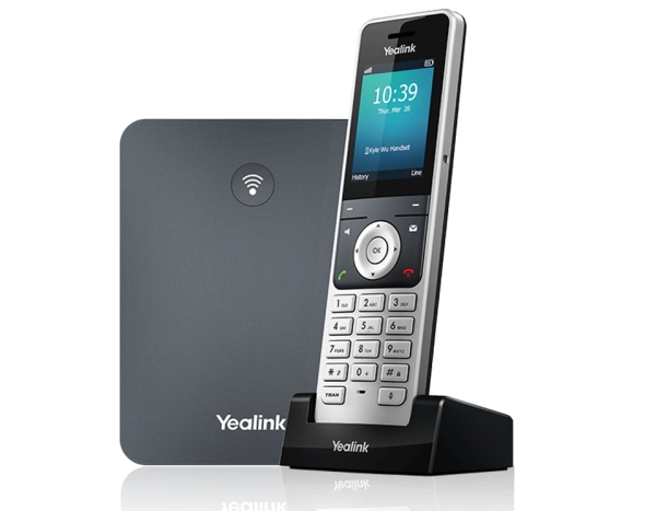 Yealink W76p Trådløs Telefon / Voip Telefon Med Opkalds Id 1900 Mhz Dect 3 Vejs Opkaldskapacitet Sip Sip V2 Rtcp Xr Vq Rtcpxr 10 Linie
