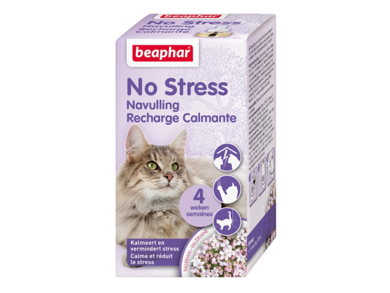 Beaphar No Stress Calming Refill Kat, Kat, 1 Stk, Lavendel, Baldrianrodsekstrakt, Checkout