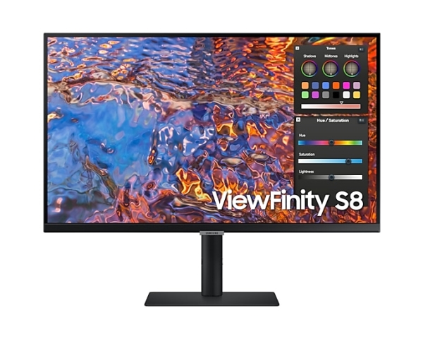 Samsung Ls27b800pxu 68 6 Cm 27  " 3840 X 2160 Pixlar 4k Ultra Hd Lcd 5 Ms Svart