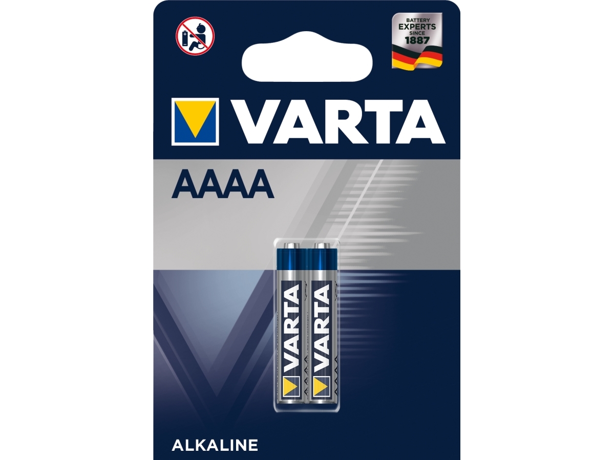 Varta Alkaline Special Aaaa Bli Mini Aaaa Batteri R61 Aaaa Alkaline Mangan 640 Mah Stk