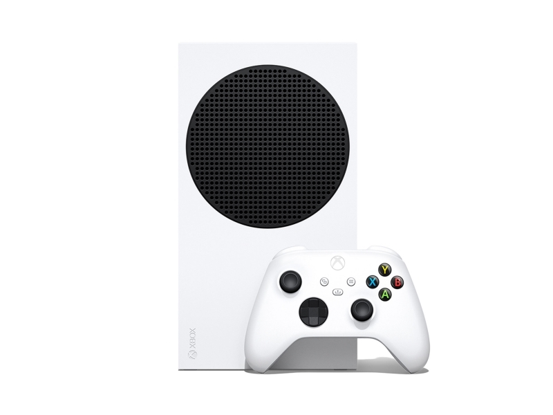 Microsoft  Xbox Series S | Spelkonsol 1440p @ 60fps / 1080p @ 120fps 512gb Ssd Nvme Wi Fi / Lan Hdmi  2.1 Vit | Inkl. 1 X Xbox Trådlös Hand