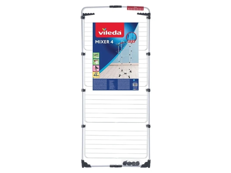 Tørrestativ Vileda Mixer 4 B:710 X D:710 Mm X H:1690 Mm