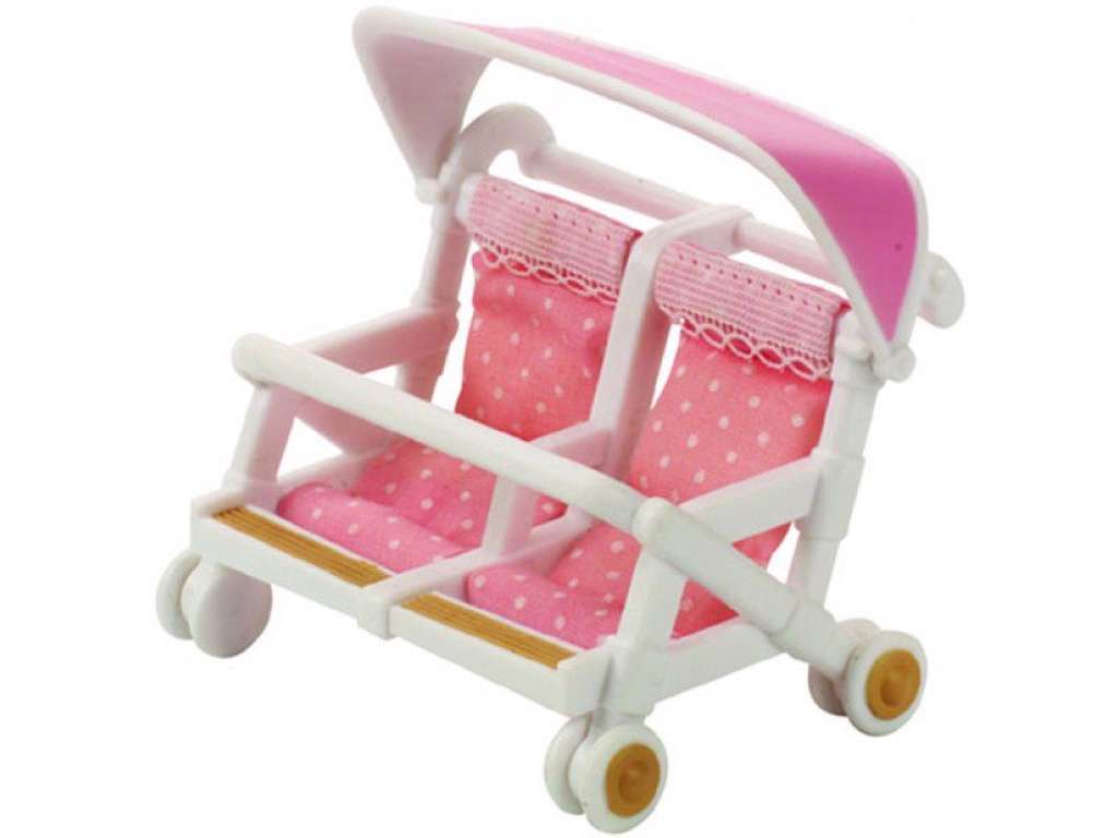 Sylvanian Families Double Pushchair