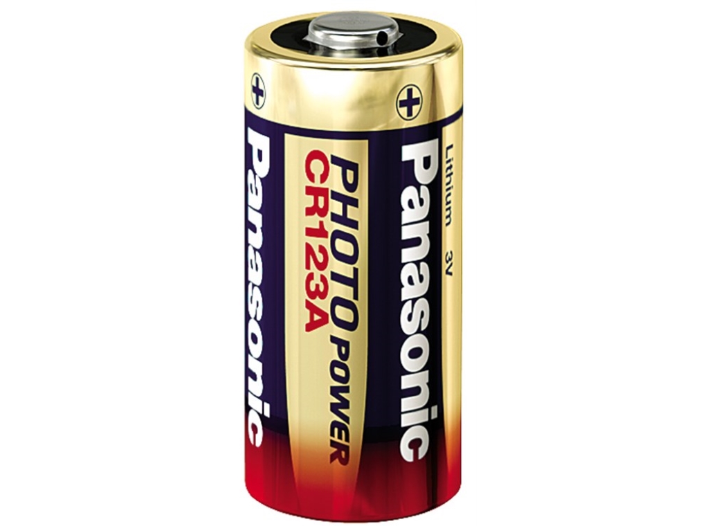 Panasonic Cr 123apa/1b Engangsbatteri Lithium 3 V 1 Stk Cylindrisk