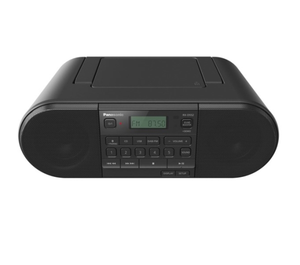 Panasonic Rx D552 Digital Dab Dab Fm Spelare Cd Cd Da Cd R Cd Rw Topp 20 W
