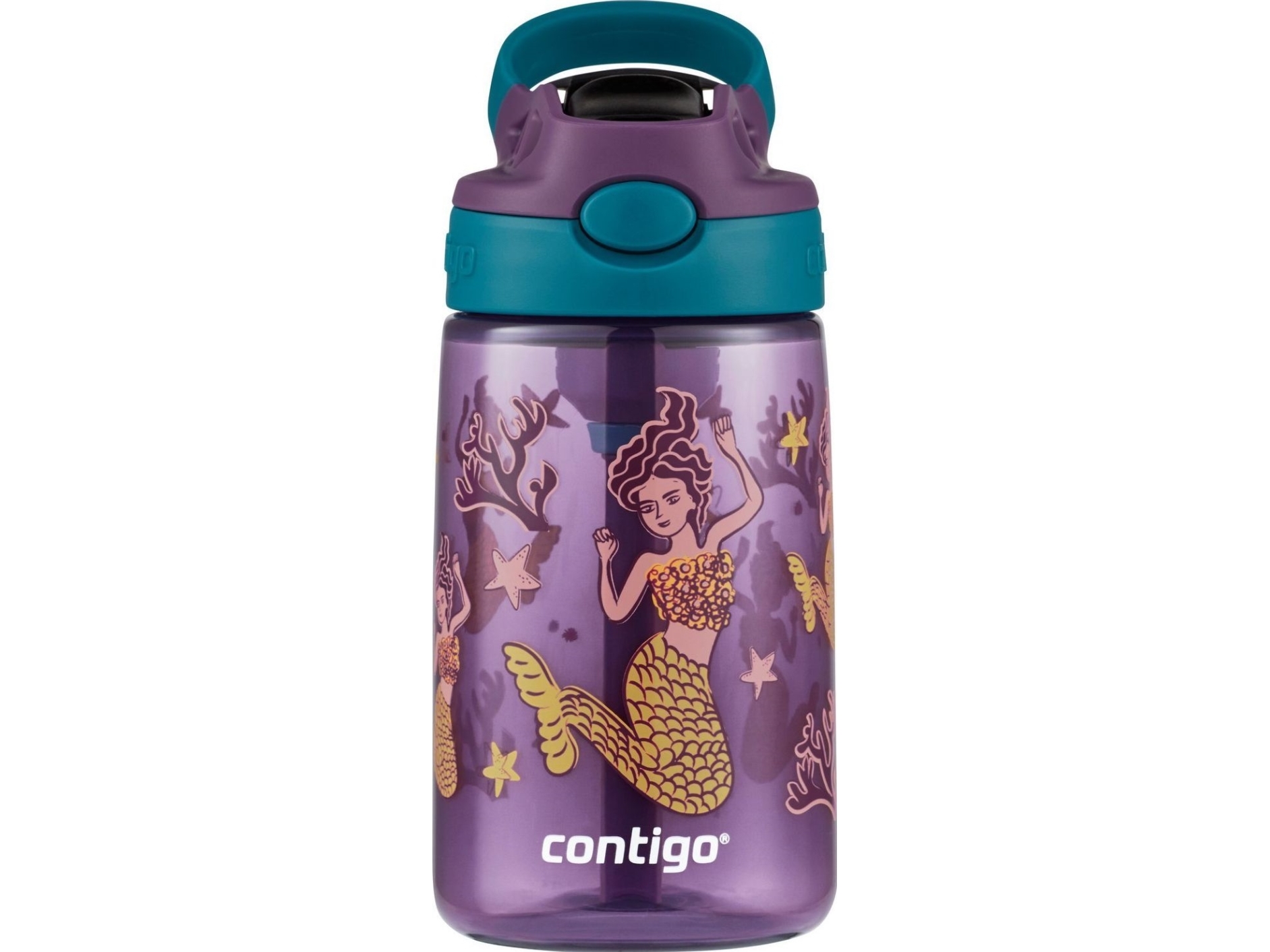 Billede af Contigo Easy Clean Eggplant Mermaid Drikkedunk Til Børn Con2127478