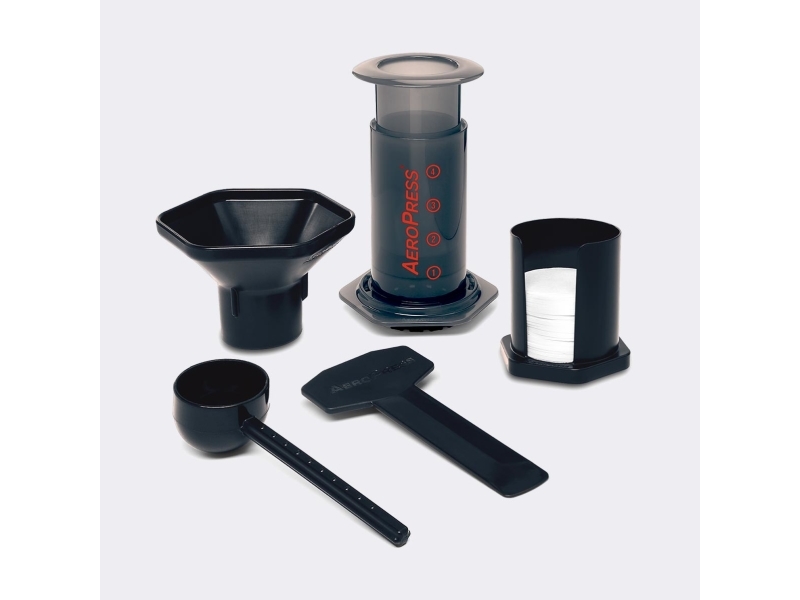 Aeropress 296 Sort Kopper Plast 12x9x9cm