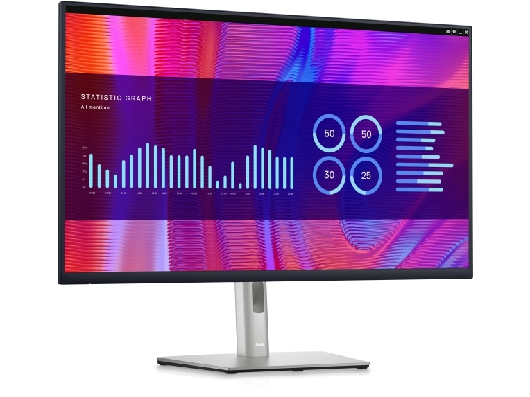 Dell P3223de Led Skærm   2560 1440 Qhd @ Ips 350 M² 1000: Hdmi Displayport Usb Sort Taa Kompatibel Med