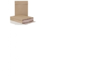 Forsendelsespose papir 162x229x40+100mm - (250 stk.) Papir & Emballasje - Konvolutter og poser - Følgesseddel konvolutter