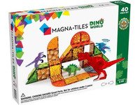 Magna-Tiles Dino World 40 pcs set Leker - Byggeleker - Magnetisk konstruksjon