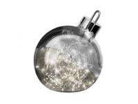 Led Ball Globe D:20 Sølv - 72223 Annen belysning - Dekorativ belysning