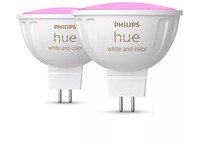 Philips Hue White og farget stemning MR16 – smart spotlight – (2-pakning)