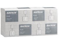 Håndklædeark Katrin Plus C-Fold 2-lags hvid 33x24 cm, - (16 pakker x 100 stk.) Rengjøring - Tørking - Håndkle & Dispensere