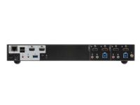ATEN CS1842 2-Port USB 3.0 4K HDMI Dual Display KVMP Switch - KVM / lyd / USB-svitsj - 2 x KVM/lyd/USB - 1 lokalbruker - stasjonær - for VanCryst VS184B PC tilbehør - KVM og brytere - Switcher