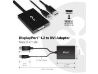 Club 3D CAC-1010 - Videotransformator - DisplayPort - DVI PC tilbehør - Kabler og adaptere - Videokabler og adaptere