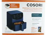 Cosori Premium Air Fryer CP158-AF-RXL - 5,5 Liter - Blå Kjøkkenapparater - Kjøkkenmaskiner - Air fryer