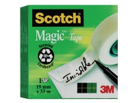 Tape 3M Scotch® Magic™ 810 19mm x 33m Kontorartikler - Teip & Dispensere - Kontorteip