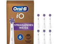 Oral-B iO Series Radiant White Tannbørstehoveder - Hvit - 6-pakning Helse - Tannhelse - Tannbørstehoder