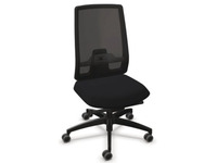 Kontorstol Dauphin Indeed Swivel, mesh ryg, sort