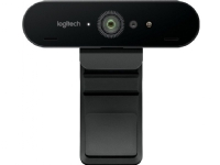 Logitech BRIO 4K Ultra HD webcam - Nettkamera - farge - 4096 x 2160 - lyd - USB PC tilbehør - Skjermer og Tilbehør - Webkamera