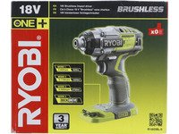 Ryobi One+ R18IDBL-0 - Støtdriver - trådløs - 1/4 sekskantspor - 270 N·m - uten batteri - 18 V El-verktøy - DIY - Akku verktøy - Slagtrekker