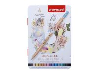 Bilde av Bruynzeel Expression Colour Pencil Tin | 12 Pastel Shades