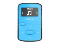 SanDisk Clip Jam - Digital spiller - 8 GB - blå TV, Lyd & Bilde - Bærbar lyd & bilde - MP3-Spillere