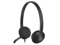 Logitech USB Headset H340 - Headset - på øret - kabling Gaming - Headset og streaming - Hodesett