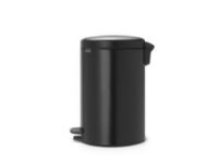 Brabantia newIcon - Søppelbøtte - flipp-lokk - 20 L - fotpedal - matt svart Rengjøring - Avfaldshåndtering - Bøtter & tilbehør