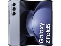 Samsung® | Galaxy Z Fold5 - 5G smarttelefon - dual-SIM - RAM 12 GB / Internminne 512 GB - AMOLED-skjerm - 7,6 (2176 x 1812 piksler) @120hz - 3x bakkamera 50 MP, 12 MP, 12 MP - 2x frontkameraer 10 MP, 4 MP - Icy Blue Tele & GPS - Mobiltelefoner - Samsung G