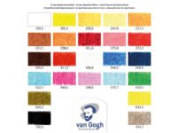 Van Gogh Soft pastel general selection set | 24 colours Hobby - Kunstartikler - Pastellfarger