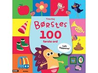 Minisjang - Børstes 100 første ord - Løft flapperne | Tine Kej | Språk: Dansk Bøker - Bilde- og pappbøker - Pappbøker