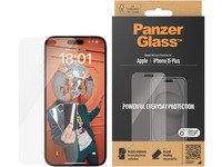 PanzerGlass™ | Classic-Fit - Skjermbeskyttelse for mobiltelefon - Krystallklar | Apple iPhone 15 Plus Tele & GPS - Mobilt tilbehør - Skjermbeskyttelse