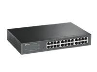 TP-Link JetStream TL-SG1024DE - Switch - 24 x 10/100/1000 - rackmonterbar PC tilbehør - Nettverk - Switcher