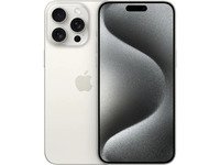 Bilde av Apple Iphone 15 Pro Max - 5g Smartphone - Dobbelt-sim / Internminne 1 Tb - Oled-display - 6.7 - 2796 X 1290 Pixels (120 Hz) - 3x Bakkamera 48 Mp, 12 Mp, 12 Mp - Front Camera 12 Mp - Hvit Titan