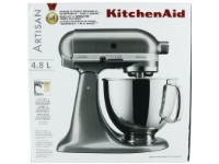 KitchenAid Artisan 5KSM175PSEMS - Kjøkkenmaskin - 300 W - medaljongsølv Kjøkkenapparater - Kjøkkenmaskiner - Matprosessorer