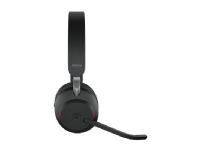 Jabra Evolve2 65 MS Mono - Headset - på øret - Bluetooth - trådløs - USB-C - støjisolerende - sort TV, Lyd & Bilde - Hodetelefoner & Mikrofoner