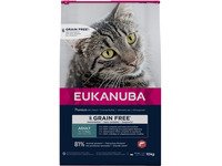 Eukanuba Euk Cat Adult Grainfree Salmon 10 kg Kjæledyr - Katt - Kattefôr