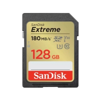 Bilde av Sandisk Extreme 128gb Sdxc Class 10 Uhs-i 180mb/s 90mb/s